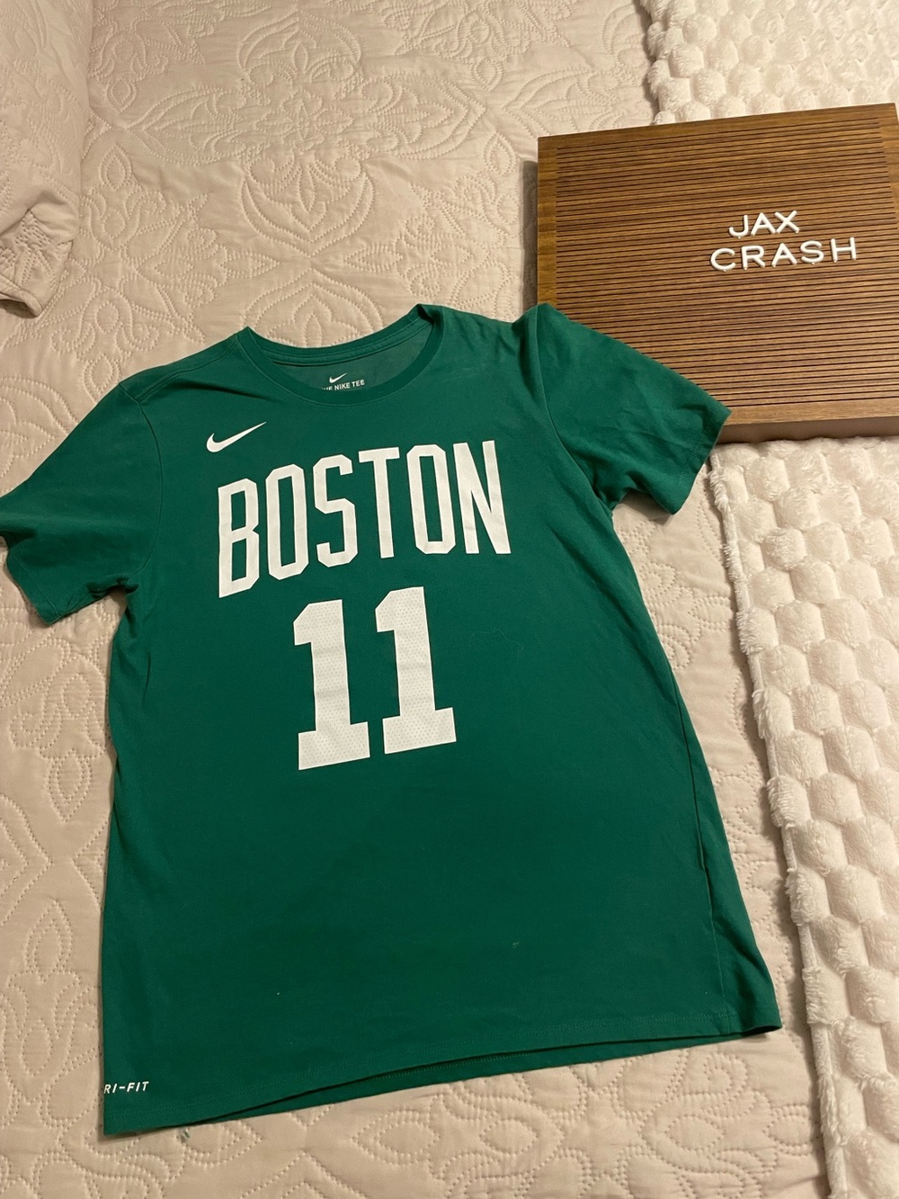 Nike Boston Green Sports Tee - Number 11